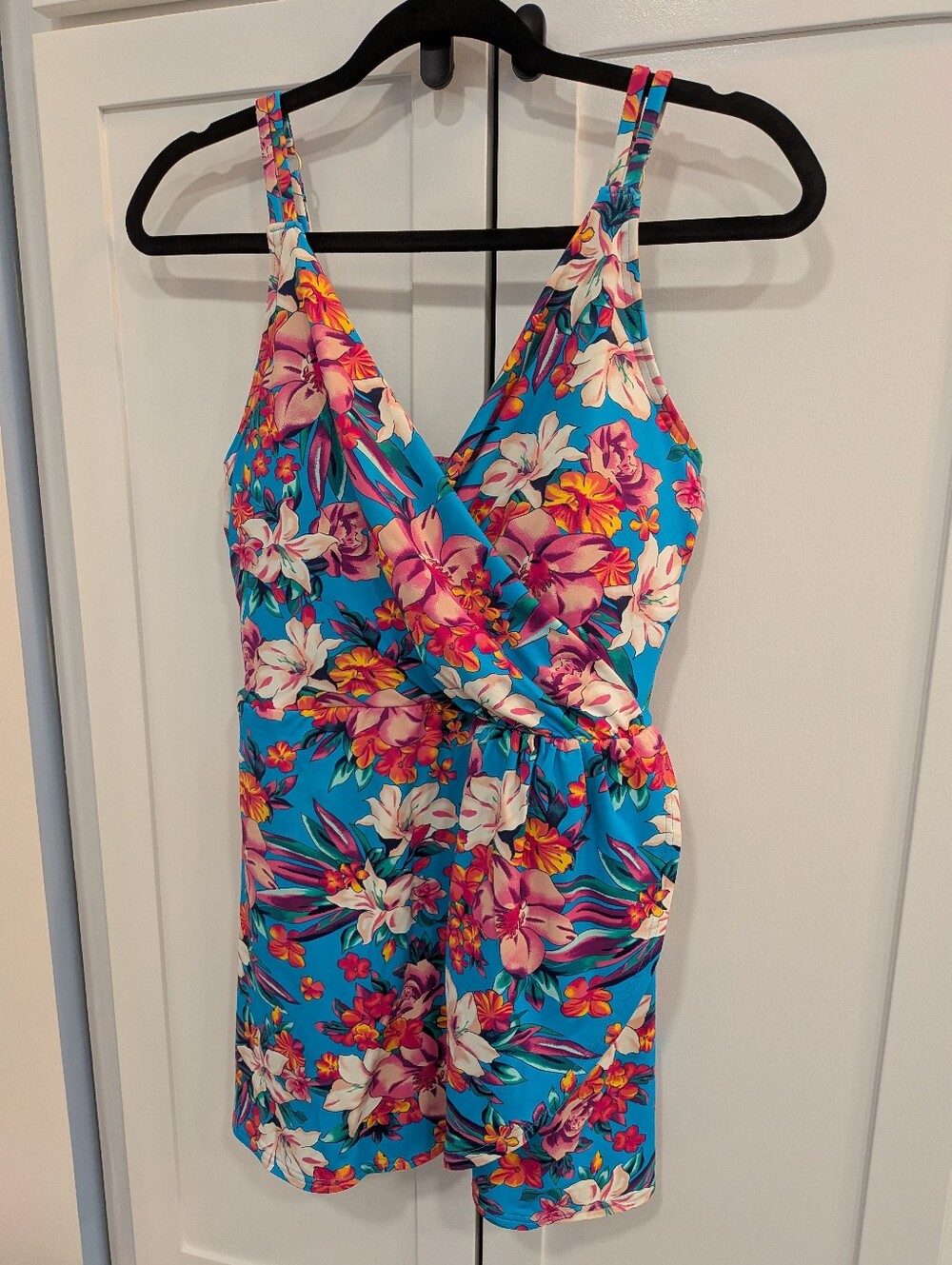Land's End Tropical Floral Swim Suit